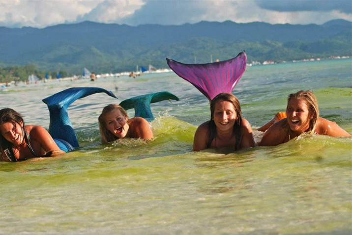 游泳學校教會你如何成為一個美人魚--置頂表情