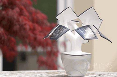 會充電的樹，既可以充電又可以照明，實用又美觀--置頂表情