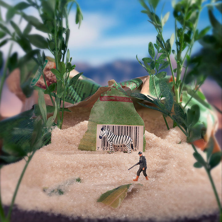 微距攝影的食物和人偶，每個(gè)都是不同的故事--置頂表情